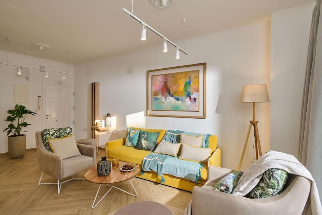 Kaizen Chania - New Central Apartment Just 350M Away With Private Jacuzzi And Free Parking! Kültér fotó